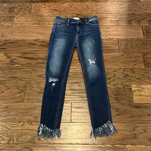 Free People Skinny Mid Rise Size 25